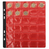 Sachet de 3 recharges numismatiques 30 cases de diamètre 30mm - 24,5x25 cm
