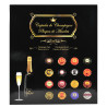 Album de collection pour 64 capsules de Champagne - 29x32,5 cm