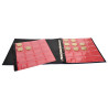 Classeur de collection pour 100 médailles souvenirs - 24,5x25 cm
