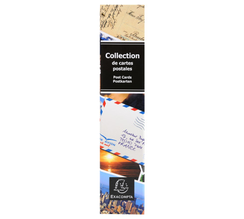 Album de collection pour 200 cartes postales - 20x25,5 cm
