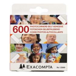 Etuis de 600 coins photos autocollants
