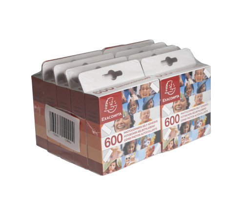 Etuis de 600 coins photos autocollants