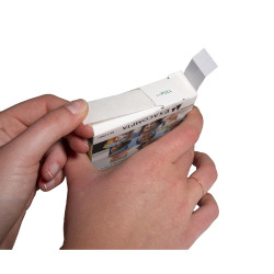 Etuis de 600 autocollants double face