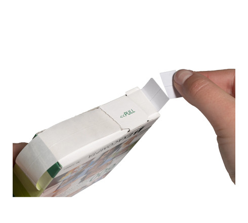 Etuis de 600 autocollants double face