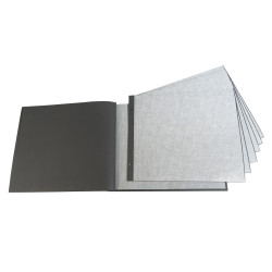 Sachet de 10 Recharges pour album à vis pages noires - 29x37 cm