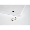 Sachet de 10 Recharges pour album à vis pages blanches - 29x37 cm