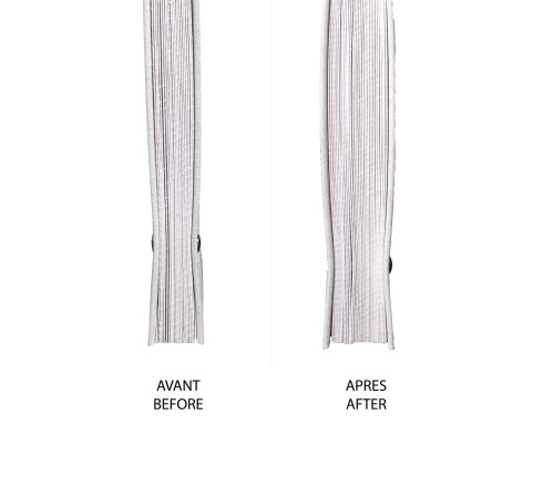 Sachet de 10 Recharges pour album à vis pages blanches - 29x37 cm