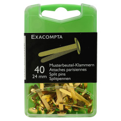 Boîte de 40 attaches parisiennes 24mm