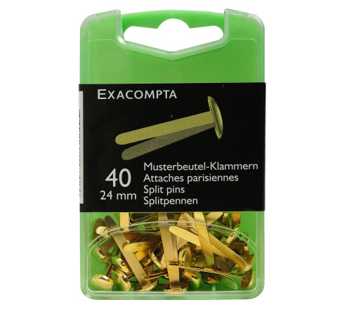 Boîte de 40 attaches parisiennes 24mm
