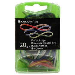 Boîte de bracelets caoutchouc 20g