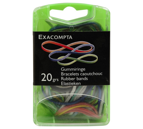 Boîte de bracelets caoutchouc 20g