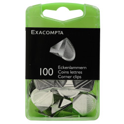 Boîte de 100 coins lettres