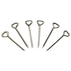 Boîte de 100 épingles à tête triangulaire
