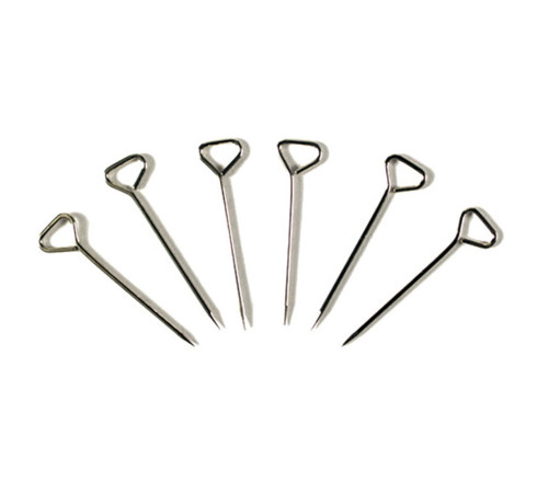 Boîte de 100 épingles à tête triangulaire