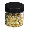 Boîte de 750 punaises en laiton - Hauteur de pointe 9mm - 9,5mm de diamètre