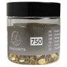 Boîte de 750 punaises en laiton - Hauteur de pointe 9mm - 9,5mm de diamètre