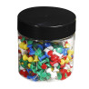 Boîte de 200 épingles Push Pins - Hauteur de pointe 7mm - 10mm de diamètre