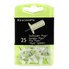 Boîte de 25 épingles Papic - Hauteur de pointe 7mm - 10mm de diamètre