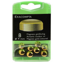 Boîte de 8 aimants F9 - 9mm de diamètre