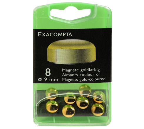 Boîte de 8 aimants F9 - 9mm de diamètre