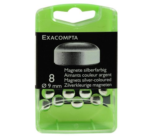 Boîte de 8 aimants F9 - 9mm de diamètre