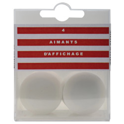 Boîte de 4 aimants F32 - 32mm de diamètre