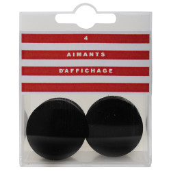 Boîte de 4 aimants F32 - 32mm de diamètre
