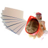 Lot de 8 miroirs en plastique, rectangulaires incassables dimensions :