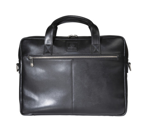 Sacoche ordinateur Exactive Cuir noir