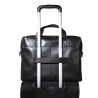 Sacoche ordinateur Exactive Cuir noir