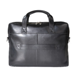 Sacoche ordinateur Exactive Cuir noir
