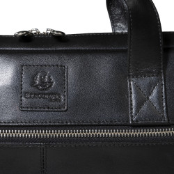 Sacoche ordinateur Exactive Cuir noir