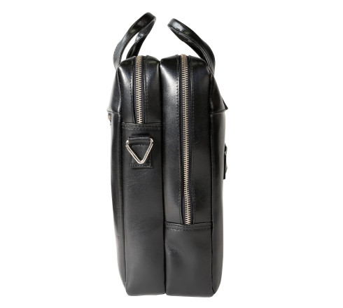 Sacoche double ordin. Exactive Cuir noir