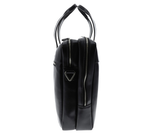 Sacoche double ordin. Exactive Cuir noir