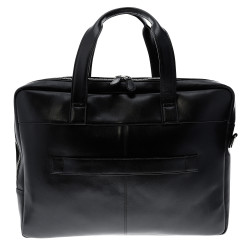 Sacoche double ordin. Exactive Cuir noir