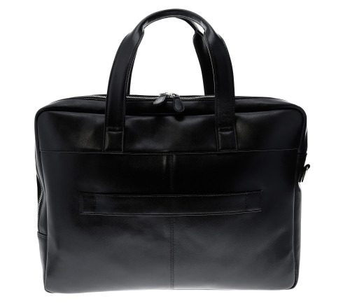 Sacoche double ordin. Exactive Cuir noir