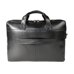 Sacoche double ordin. Exactive Cuir noir