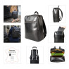 Sac à dos ordinateur Exactive Cuir