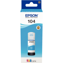 Epson 104 flacon d'encre cyan authentique (T00P240)