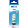 Epson 104 flacon d'encre cyan authentique (T00P240)