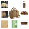 Cartable-sacoche washable paper Eterneco
