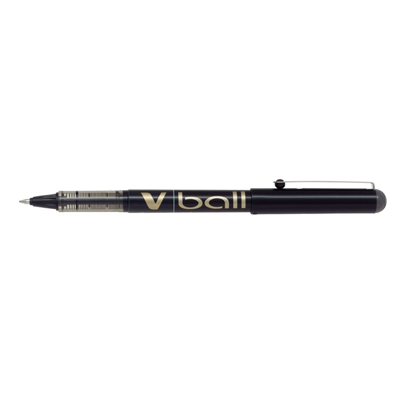 Boîte de 12 rollers V-Ball 0,7 mm noir