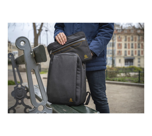 Sac à dos Smart Exactive noir chiné