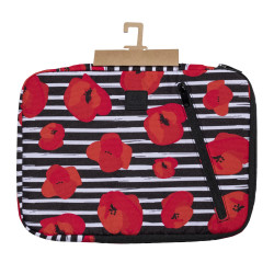 Housse ordinateur 13-14'' Motif Coquelicot