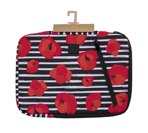 Housse ordinateur 13-14'' Motif Coquelicot