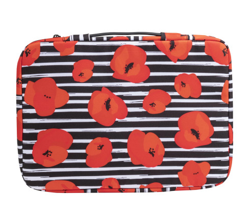 Housse ordinateur 15-16'' Motif Coquelicot