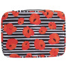 Housse ordinateur 15-16'' Motif Coquelicot