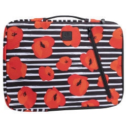 Housse ordinateur 15-16'' Motif Coquelicot