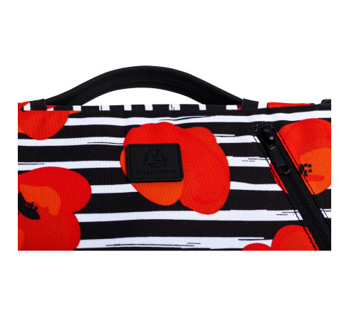 Housse ordinateur 15-16'' Motif Coquelicot