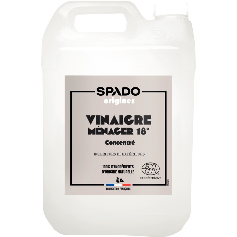 Bidon 5L vinaigre blanc 18°